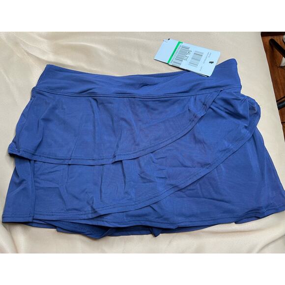 Coco Reef Sway Mesh Layer Swim Skort Captain Navy XL NWT - Picture 3 of 3